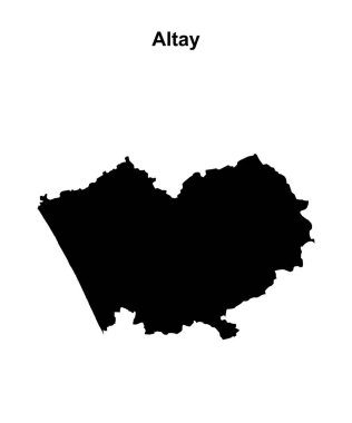 Altay boş ana hat haritası