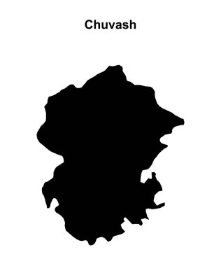 Chuvash boş dış hat haritası