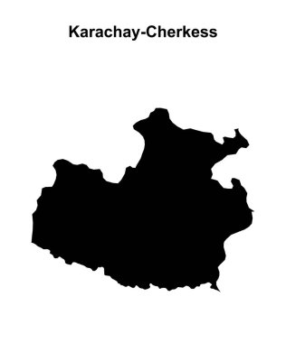 Karachay-Cêess boş ana hat haritası