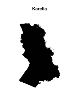 Karelya boş ana hat haritası