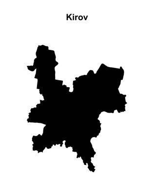 Kirov boş dış hat haritası