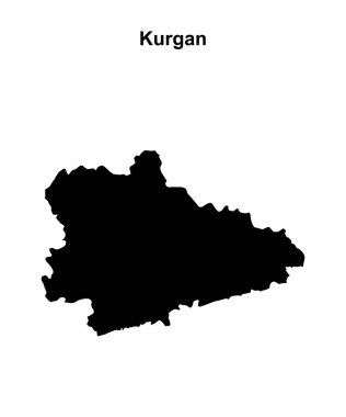 Kurgan boş dış hat haritası