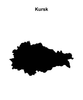 Kursk boş dış hat haritası