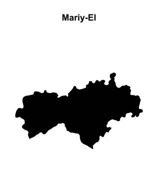 Mariy-El boş ana hat haritası