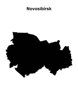 Novosibirsk boş ana hat haritası