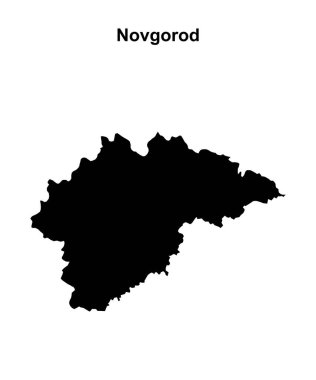 Novgorod boş ana hat haritası