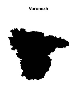 Voronezh boş ana hat haritası