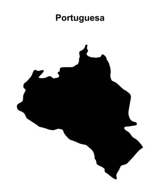 Portuguesa devlet boş ana hat haritası