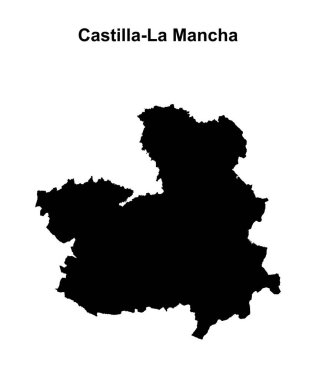 Castilla-La Mancha ana hat haritası boş