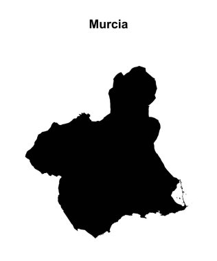 Murcia boş ana hat haritası