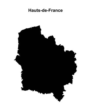Hauts-de-France ana hat haritası