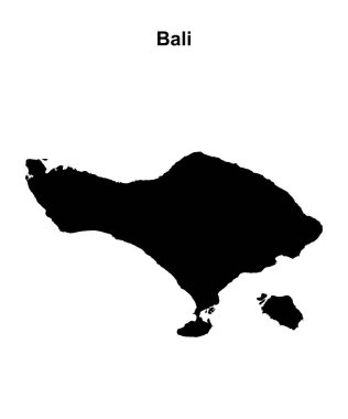 Bali boş ana hat haritası