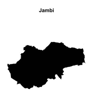 Jambi boş dış hat haritası