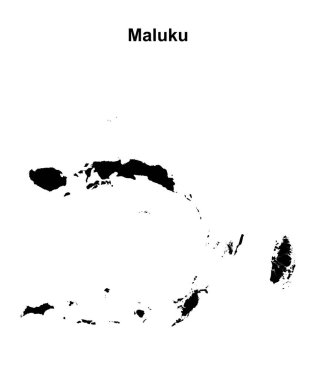 Maluku boş özet haritası