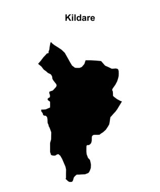 Kildare boş çizgi haritası