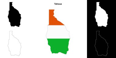 Tahoua bölgesi ana hat haritası ayarlandı