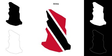 Arima boş çizgi haritası seti