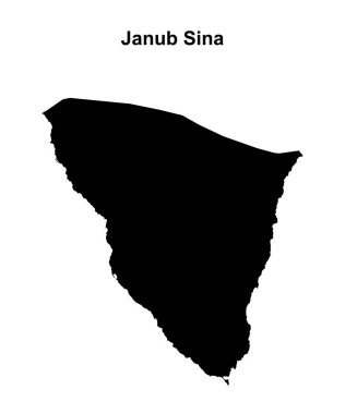 Janub Sina boş ana hat haritasını kaydedin