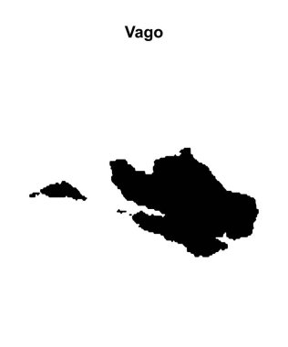 Vago bölgesi boş dış hat haritası