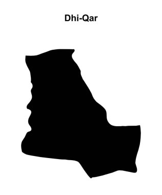 Dhi-Qar boş ana hat haritasını kaydedin