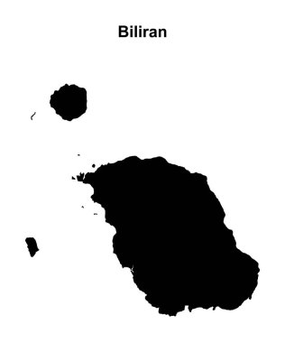Biliran eyaleti boş ana hat haritası