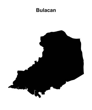 Bulacan ili boş ana hat haritası