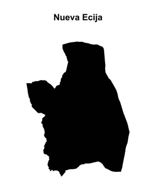 Nueva Ecija ili boş ana hat haritası