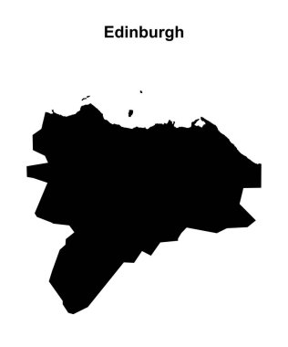 Edinburgh boş ana hat haritası