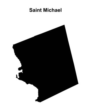 Aziz Michael Kilisesi boş ana hat haritası