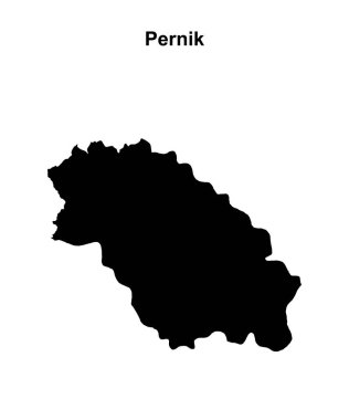 Pernik bölgesi boş ana hat haritası