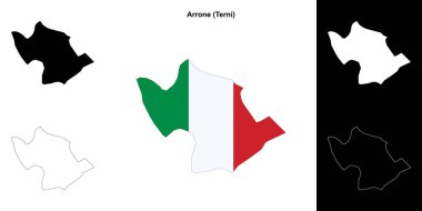 Arrone (Umbria) ana hat haritası ayarlandı