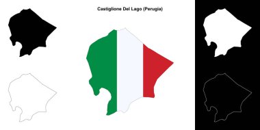 Castiglione Del Lago (Umbria) ana hat haritası ayarlandı