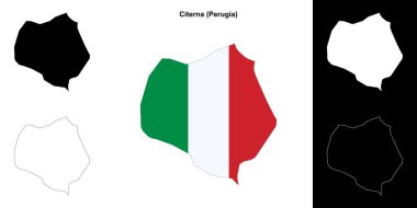 Citerna (Umbria) ana hat haritası ayarlandı