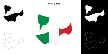 Fabro (Umbria) ana hat haritası seti