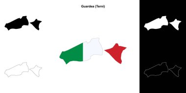 Guardea (Umbria) ana hat haritası ayarlandı