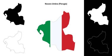 Nocera Umbra (Umbria) ana hat haritası ayarlandı