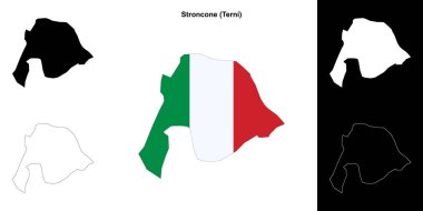 Stroncone (Umbria) ana hat haritası ayarlandı