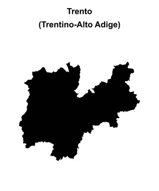 Trento il ana hatları haritası