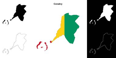 Conakry bölgesi ana hat haritası ayarlandı