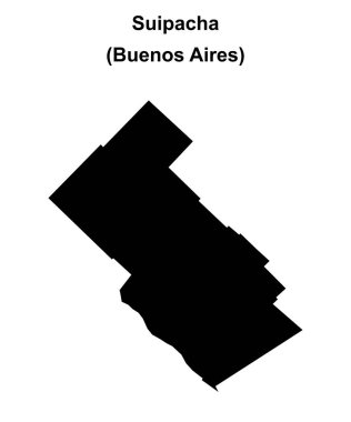 Suipacha Departmanı (Buenos Aires) boş ana hat haritası