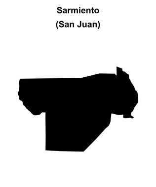 Sarmiento Bölümü (San Juan) boş ana hat haritası