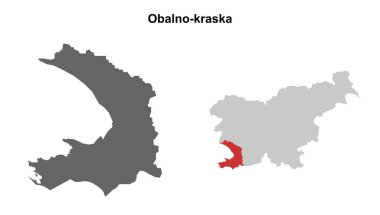 Obalno-kraska bölgesi boş ana hat haritası ayarlandı