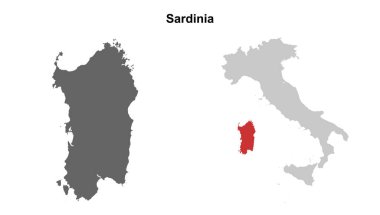 Sardunya boş dış hat haritası ayarlandı