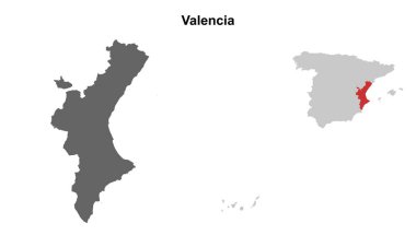 Valencia boş ana hat haritası ayarlandı