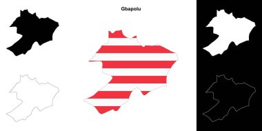 Gbapolu ilçesinin ana hat haritası ayarlandı