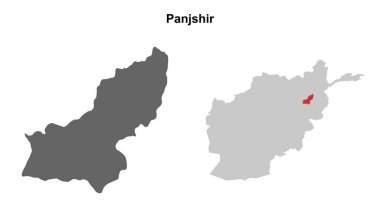 Panjshir eyaleti boş ana hat haritası ayarlandı