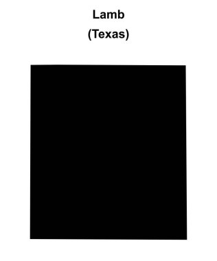 Lamb County (Texas) boş ana hat haritası