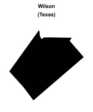 Wilson County (Texas) boş ana hat haritası