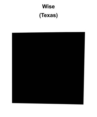Wise County (Texas) boş ana hat haritası