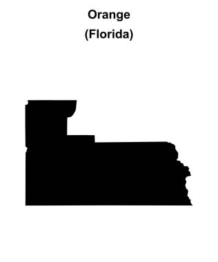 Orange County (Florida) boş ana hat haritası